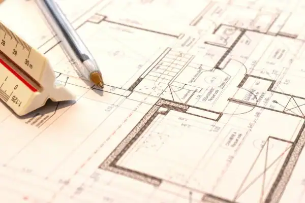 Image of architect Suffolk drawings