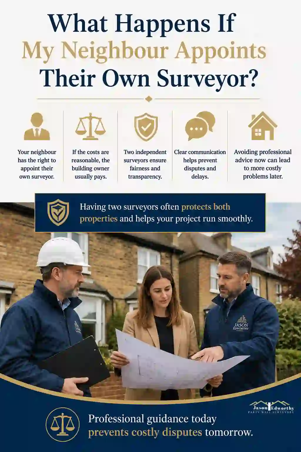 What Happens If My Neighbour Appoints Their Own Surveyor Suffolk?